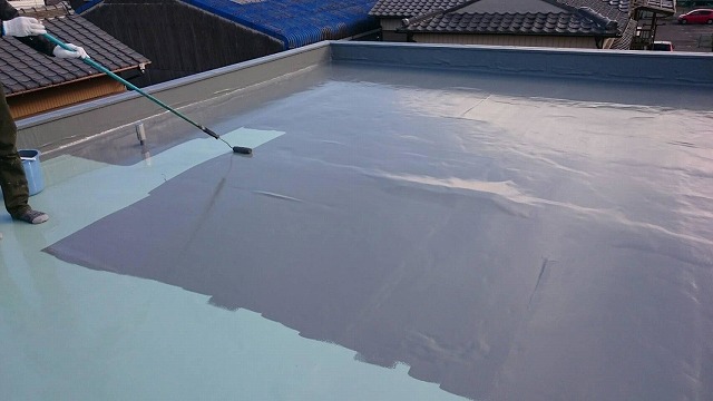 トップコートの施工